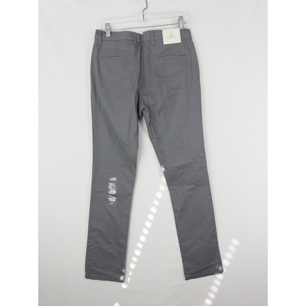 NWT Arturo Calle Pants Mens 32 Tapered Chino Pockets Flat Front Preppy - Picture 7 of 10